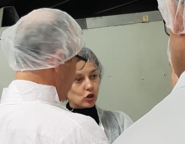 Russian interpreter during a GMP audit