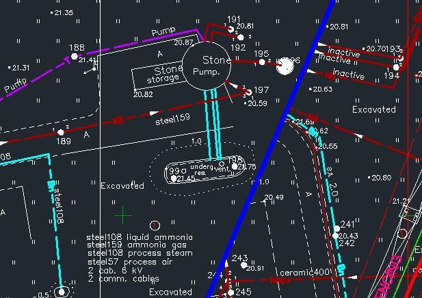 Technical drawing translation, put in a new file